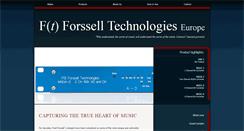 Desktop Screenshot of forsselltech.eu